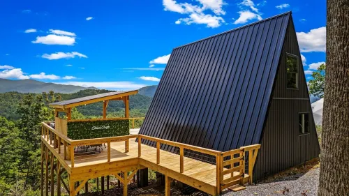 A-Frame Cabin In Smoky Mountains