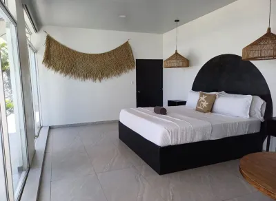 Sunset Rock, modern beach house in La Libertad Hotel a 
