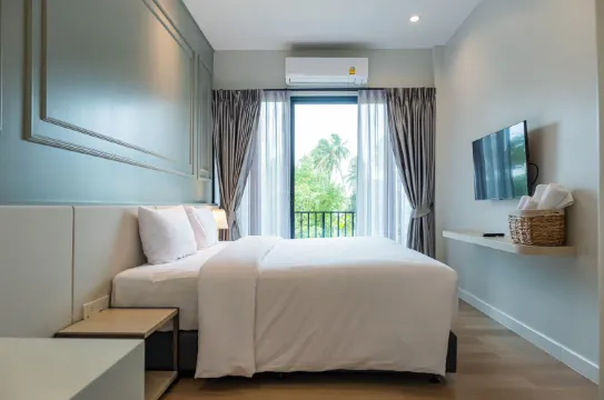 ห้องสวีทแบบสองห้องนอนมีห้องน้ำสองห้อง