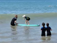 Fully equipped seaside villa (bikes, books, games etc.. and cottage