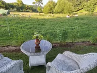 Kolvenbacher Ziegenhof apartment "Geißlein" mezzanine floor - with a fantastic view of the valley Hotels in Bad Munstereifel