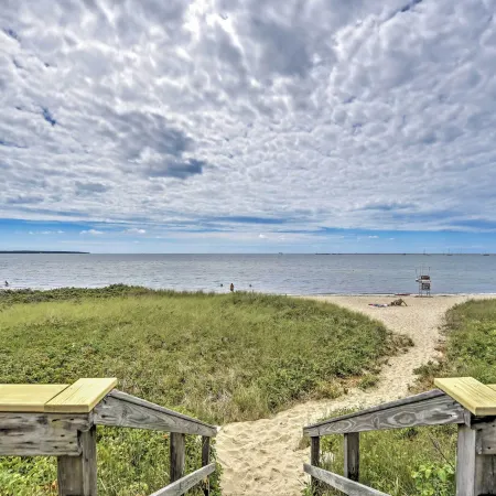 Walk to Beach! Hyannis Family Haven w/ Deck