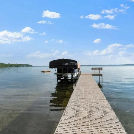 Sandy Beach Family Getaway w/ Fire Pit & Deck!