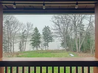 NEW!  3 Acre Log Cabin w/ Bay Views, Firepit & Grill Near Acadia