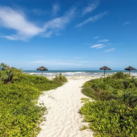 Apto P na Areia em Ilh us - Cond Praia da P Rola