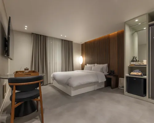 Daejeon Yuseong Hotel Anon Zimmer Photos