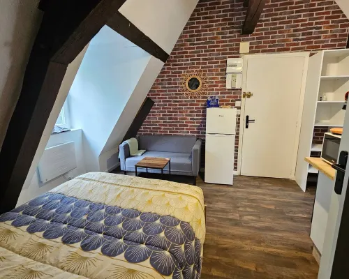 Charming Studio Apartment in Montluçon's Historic Center Hotels in Montlucon