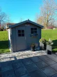 "Het Alfrahuisje" Cozy cottage in the park "De kreek" in Bruinisse