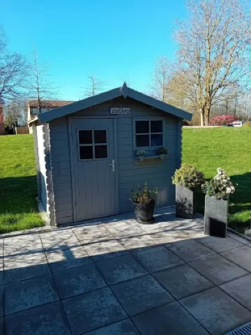 "Het Alfrahuisje" Cozy cottage in the park "De kreek" in Bruinisse