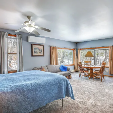 Group Friendly! Riverfront Waupaca Retreat w/ Yard
