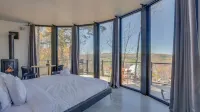 Bel Air Tremblant ROUND LOFT : 1 LIT KING, JACUZZI ET SAUNA - Chalets