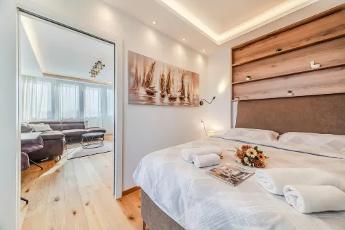 Aurora Park View Apartment - شرفة