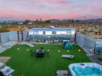Private Joshua Tree Compound | House + Airstream + Soaking Oasis - 3-Star