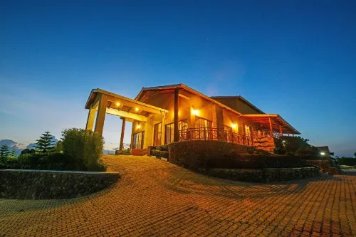 Gorilla Heights Lodge - Parkplatz