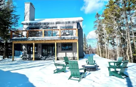 Brand new listing! True Ski In & Ski Out with Private Hot Tub & Fire Pit.