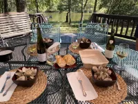 This relaxing cabin is cozy and secluded with private pond and fishing dock Hotels in Marshall County