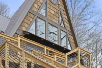 Brand New A-Frame Cabin on Beech Mountain!