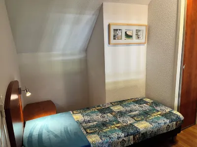 Comfortable apartment at the foot of the slopes, swimming pool and sauna. 꼴 듀 뚜흐말레 주변 호텔