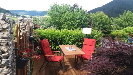 Apartment in the Northern Black Forest 40 m² Отели в г. Байрсброн