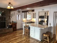 Lake front chalet-incredible view, sleeps 12!