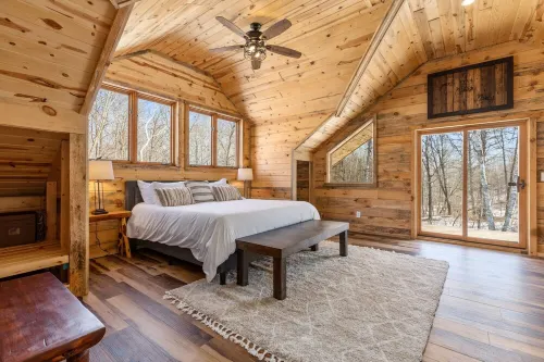 Boulder Ridge - Private Rustic 3BR Cabin