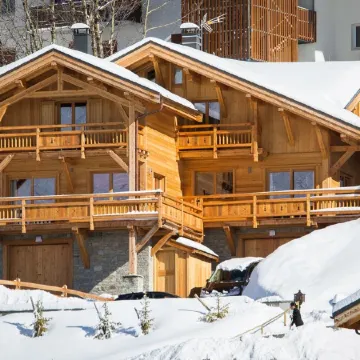 Alpaga 2, Magnificent Chalet 50 m from the Slopes