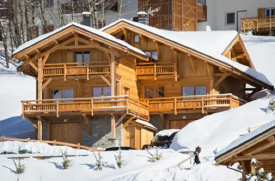 Alpaga 2, Magnificent Chalet 50 m from the Slopes