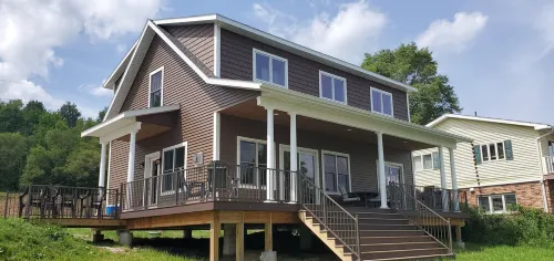 Brand New Lake Front Cottage/House Hotels in Centerville Township