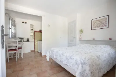 Nice studio 1 pool, terrace overlooking vineyards, quiet and comfortable Hotels near Cascade du Latay