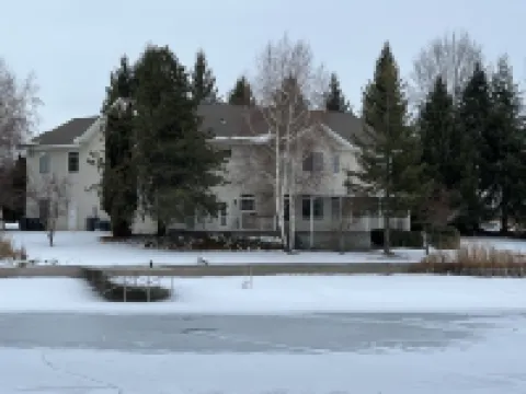 Lakefront Getaway with Game Room and Theater Seating