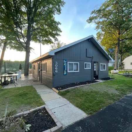 Cozy Cottage in Glennie MI on All Sports North Lake with Deck, Dock & Firepit.