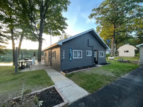 Cozy Cottage in Glennie MI on All Sports North Lake with Deck, Dock & Firepit.