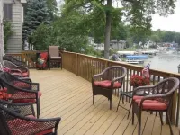 Lakefront Home on Crooked Lake, Beautiful Views and Plenty of Space and Hot Tub!