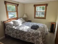 Romantic Pocono Lake Chalet: Firepit, Stream, near Lake, pools & Pet-Friendly