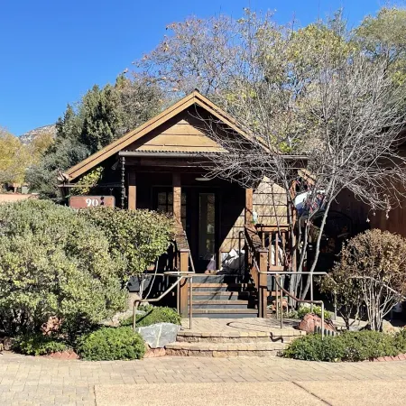 This house is within walking distance to downtown Sedona.