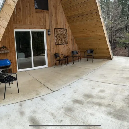Coyote Creek A-Frame Cabin with Firepit, Nature Trail, Games, Outside Activities