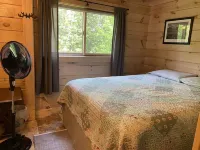 Log cabin~hiking, hunting, skiing, with direct snowmobile trail access.