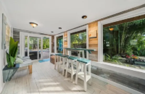 4/4 Home w/ Pool & Hot Tub – Steps from the Beach!