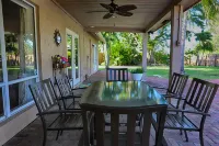 Palm Tree Paradise House with Private Heated Pool.