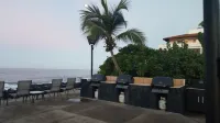 Ocean View from Sofa & LanaiOceanfront Complex Close to Town, Dining & Shopping
