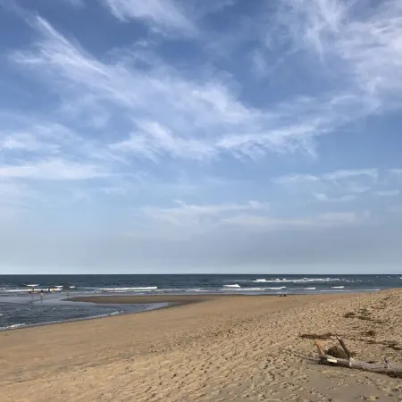 Private setting near bay & ocean beaches-completely updated, game room, fire pit