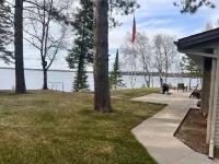 Kabekona Bay on Leech Lake. 3 miles to downtown Walker, MN. West-facing sunset!