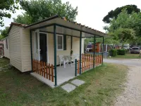 Wooden Chalet with Terrace Near Beach