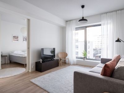 Stylish New 1Br Home with Sauna, Hosts 4 Guests