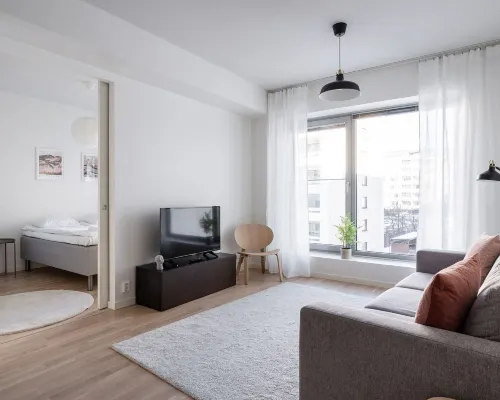 Stylish New 1Br Home with Sauna, Hosts 4 Guests 탐페레 홀 주변 호텔