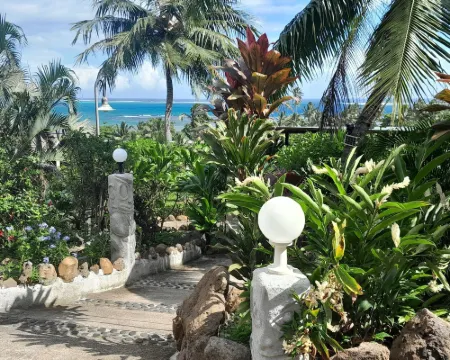 ファレアラナモーレアゲストハウス モーレア島のホテル