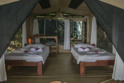 La Leona Eco Lodge Hôtels à : Carate