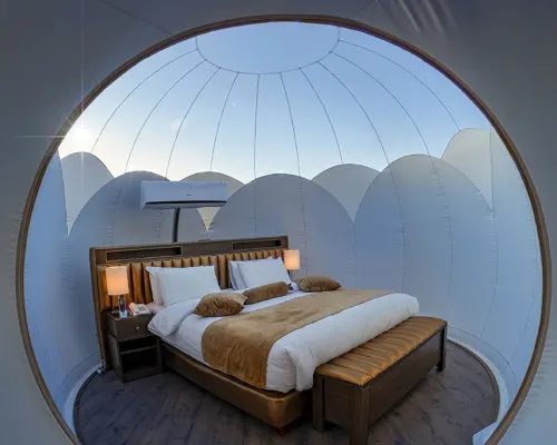 Wadi Rum Bubble Luxotel Hotels in Quairah District