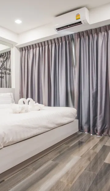 ห้องดีลักซ์พร้อมระเบียง(เตียงใหญ่)