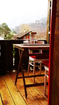 因特拉肯探險旅館 - 停車場